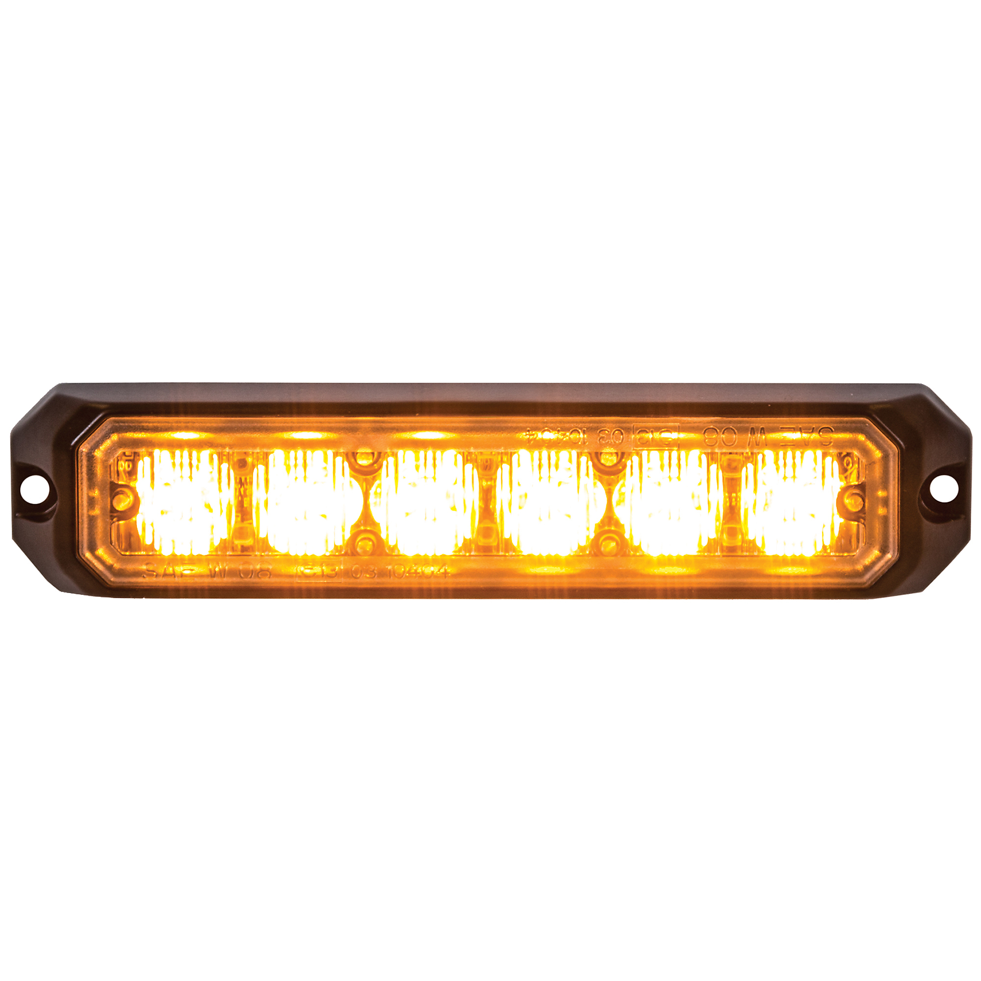 Buyers Products, 5in. LED Emergency Safety Truck Warning Flash Strobe Light Bar, Light Type LED, Lens Color Amber, Included (qty.) 1 Model# 8891500